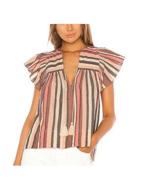 Ulla Johnson Amba Top in Rosewood